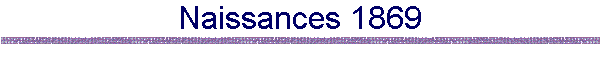 Naissances 1869